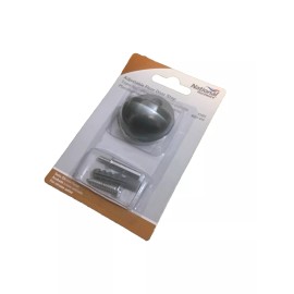 National Hardware V1937 1-3/4 Inch Floor Mounted Dome Door Stop - Chrome