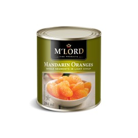 M' LORD - Segmentos de mandarina enteros, 284 ml