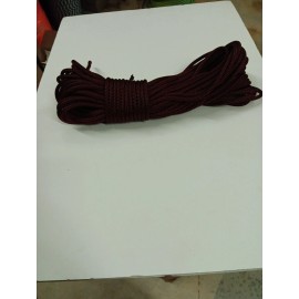 Valley 1/4 x 100 ft. Double Braid-Yacht Braid polyester rope. Burgundy