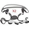 2 PCS Head Harness Assembly 6281, Respiratory Protection Replacement Part,Head