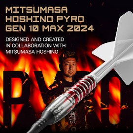 TARGET PYRO GEN-10 MAX 95% 19G 2BA SOFT TIP DARTS (PYRO G10 MAX Soft Tip Darts)