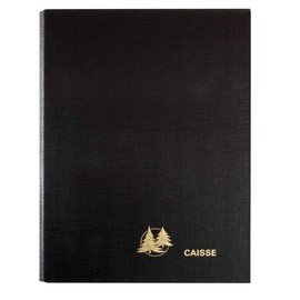 Exacompta - Ref. 38970E - 1 Desk diary 16x24 cm Caisse Perpétuel Binder only for loose sheets -