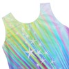 ZNYUNE Girls Leotards for Gymnastics Dancing Ballet Galaxy Fish Scales