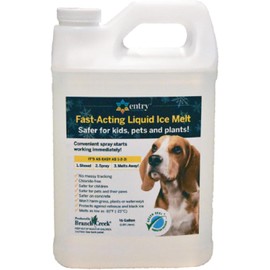 Entry Chloride-Free, Non-Toxic, Liquid Snow and Ice Melt Certified Safe for Pets, Plants, Floors, Concrete, Sidewalks, and Metal for Residential or Commercial Use (0.5 Gallon)