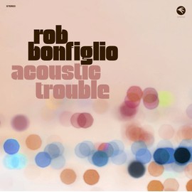 ROB BONFIGLIO ~Acoustic Trouble~ NEW CD, acoustic rock BEACH BOYS BRIAN WILSON