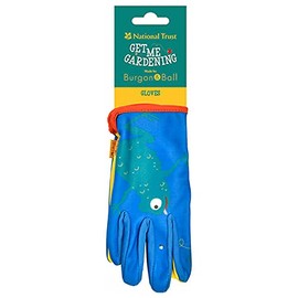 Burgon & Ball National Trust Frog Gloves, Childrens, Gardening, Hands, Kids, Toys, Outdoor, Blue, One Size, GNT/CHFROGGLOVE