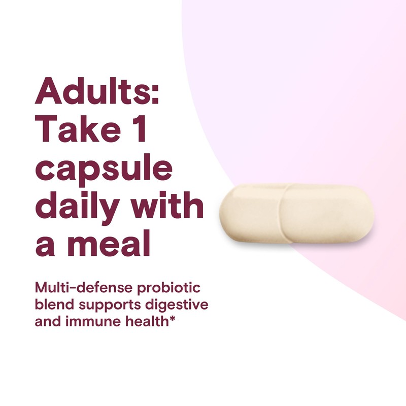 Phillips' Colon Health Daily Probiotic Capsules, 4-in-1 Symptom Defense to