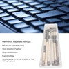 Mechanical Keyboard Keycaps 126 Keys Fadelss PBT Ergonomic Dye Sublimation