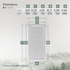 Vent Systems 4" x 11" Inch (Opening Dimensions) - Pack
