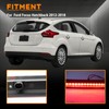 ZDEERAOTO Smoked Full LED 3rd Third Brake Light Replacement for