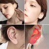 400 Pcs Clear Earrings, Plastic Earrings Clear Ear Pins and