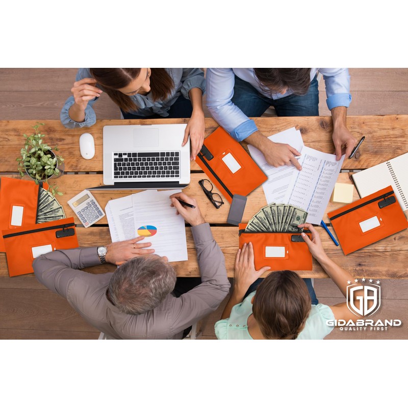 Money Bag for Cash with Lock | 12x8 inch |