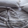 100% Organic Cotton Twin Light Gray Sheet Set | Sateen