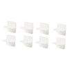 Operitacx 2 Sets Tilt Protection Anchors Childproof Cabinet Locks for