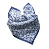 Prettystern Unisex Hand-Rolled Silk Neckerchief Silk Neckerchief for Men and