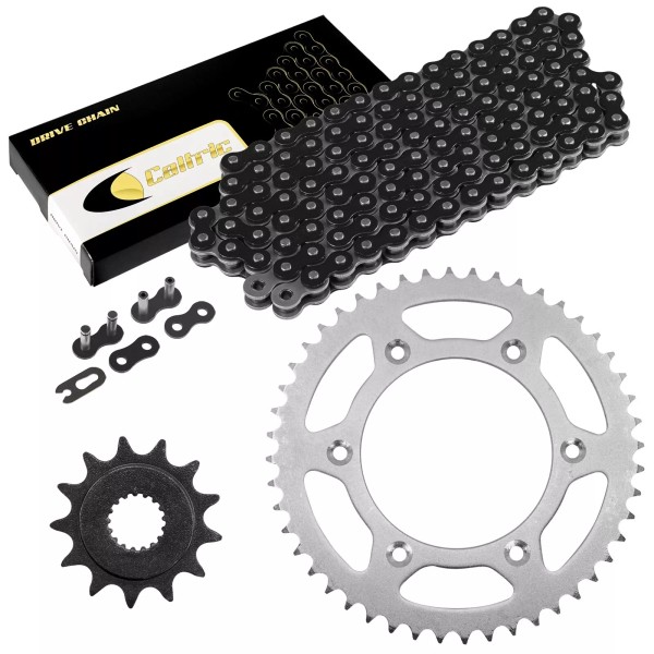 Caltric Black Drive Chain And Sprocket Kit for Honda CRF450R