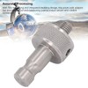 Prism Adapter Knurling Stainless Steel M8 Thread Survey Pole Adapter