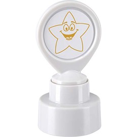 COLOP motivational stamp - Gold Star - Gold ink | 147163 | Teacher gold star reward school stamper