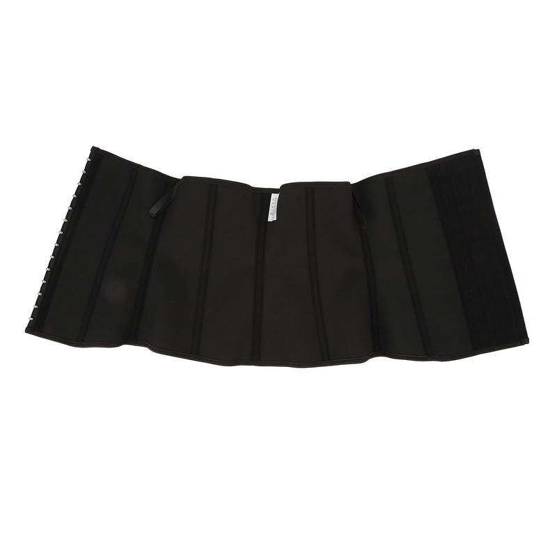 Women Underbust Latex Sport Waist Trainer Tummy Control 4 Row