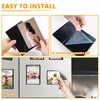 Mingting Magnetic Picture Frames 15 Packs-Fridge Magnetic Photo Frames-Holds 4