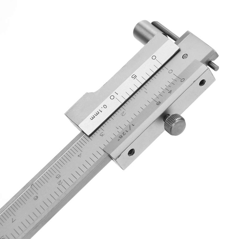 Marking Caliper 0-200 mm, Stainless Steel Marking Gauge Scribe Caliper