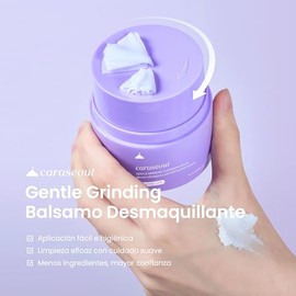caraseoul Bálsamo Limpiador Suave Giratorio con BHA ácido salicílico & Bakuchiol, vegano, textura no grasa, aceite limpiador tamaño viaje, cuidado de la piel coreano, para todo tipo de piel (50ml)