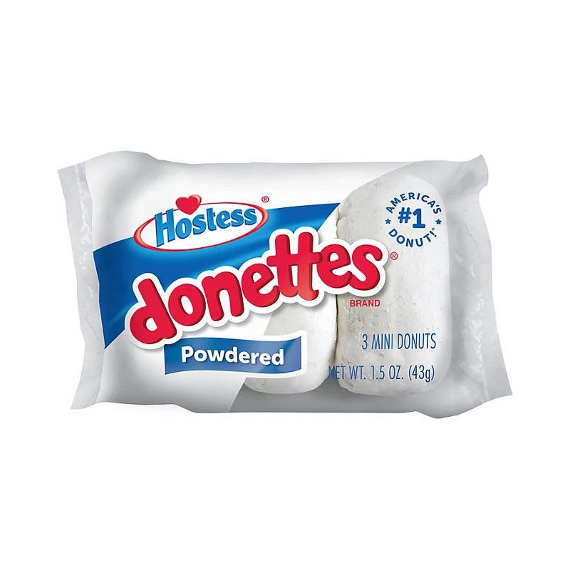 Hostess Donettes Variety Pack Donuts, Snack Size, 1.5 oz., 32
