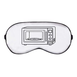 Azeeda 'Mikrowellenofen' Schlaf- / Reise-Augenmaske (EY00026345)