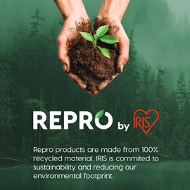 IRIS USA 91 Qt Stackable Plastic Storage Bins with Lids, 4 Pack - BPA-Free, Eco-Friendly, Discreet Organizing Solution, Latches, Durable Nestable Containers, Secure Pull Handle, Made in USA - Navy