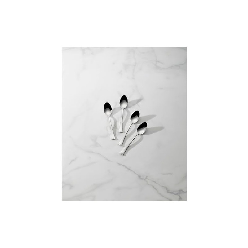 Lenox Portola Teaspoons, Set of 4, 0.35, Stainless