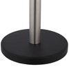 Relaxdays Standing Kitchen Roll Holder, Stainless Steel, Paper Roll Holder