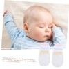 Ipetboom 3 Pairs Mittens Newborn Protective Scratch Resistant Gloves Soft