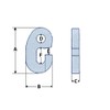 3 Ton Stainless Steel G Hook