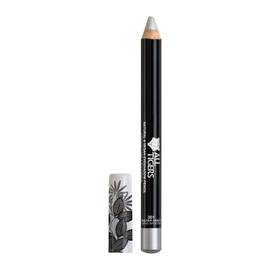 ALL TIGERS - Vegan Eyeshadow - Highly Pigmented - Natural Ingredients - Silver Grey Shade "Observe My Power" 301-3-in-1 Eyeliner - Long-Lasting Hold - Cruelty-Free