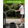 LIBERRWAY Camping Shower Head for Washing Bicycle Car Dog