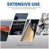 Glarks 50pcs M4 M5 M6 M8 M10 U-Style Clip-On Nuts