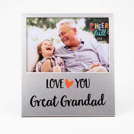 Love You Great Grandad Aluminium Photo Frame 6" 4"