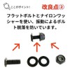 Motorcycle NEXYL Honda Hunter Cab CT125 Front Fender Upstay/Installation Instruction