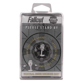 Fallout Black & White Limited Edition Collectible Decision Flip Coin