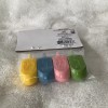 Hanukkah Dreidel Set 4 Colorful Pink Yellow Blue Green Plastic
