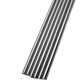 6pcs 4.5mm x 300mm 304 Stainless Steel Solid Round Rod Metal Round Rod