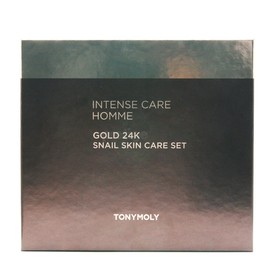 Tony Moly Intense Care Gold 24K Snail Homme 2-piece set / 토니모리 인텐스 케어 골드24K 스네일 옴므 2종 세트