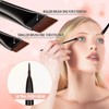 Benixmidart 9Pcs Makeup Brush Set, 1 Eyeliner Brush 1 Eyebrow
