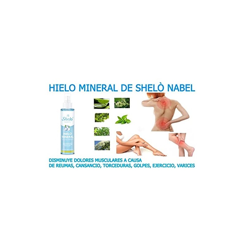 Kit 2 Hielo Mineral 265ml Relajante Varices Golpes