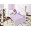 EVERYDAY KIDS 4 Piece Toddler Bedding Set - Includes Comforter,