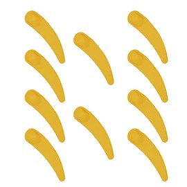 Scoop for Cream Spatula, 10 Pieces Makeup Curved Spatula, Spatula Cosmetics, Cosmetic Mask Scoop, Mini Cosmetic Spatula