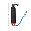 Floating Hand Grip Waterproof Monopod Suitable for GoPro Hero 13/12/11/10/9/8/7/6/5/4/3+/Session,