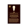GE Lighting Vintage Edison Style LED Light Bulbs, 6 Watts