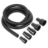 WEN 1.25-Inch by 10-Foot Dust Hose Kit with Fittings and
