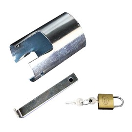 Outdoor Tap Cover, Faucet Lock and Multifunctional Protective Lid for FaucetLock Garden Hose Tap Lock (Silver)